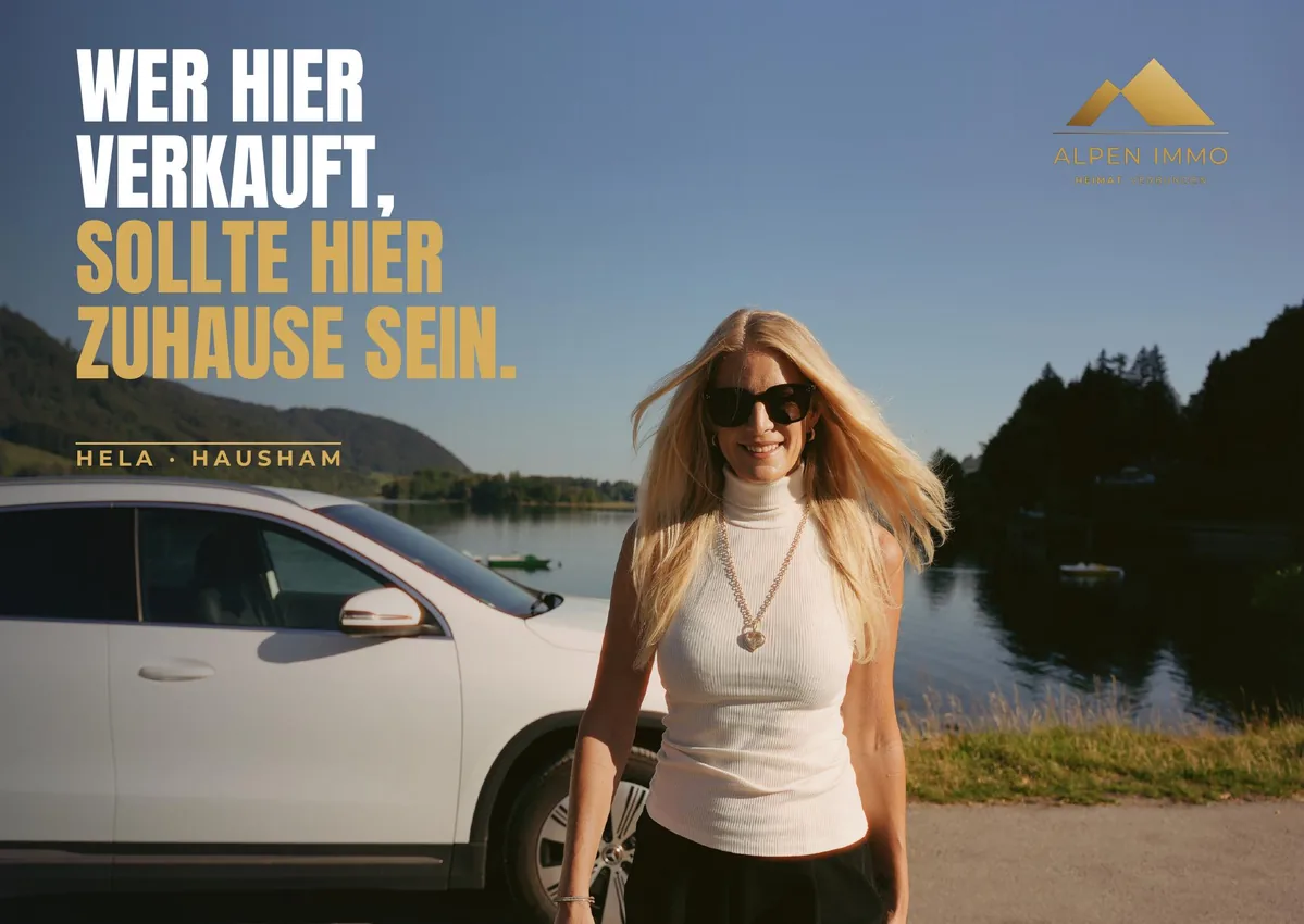 Plakat A1 für Alpen Immo