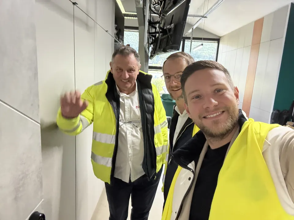 Team auf der Baustelle