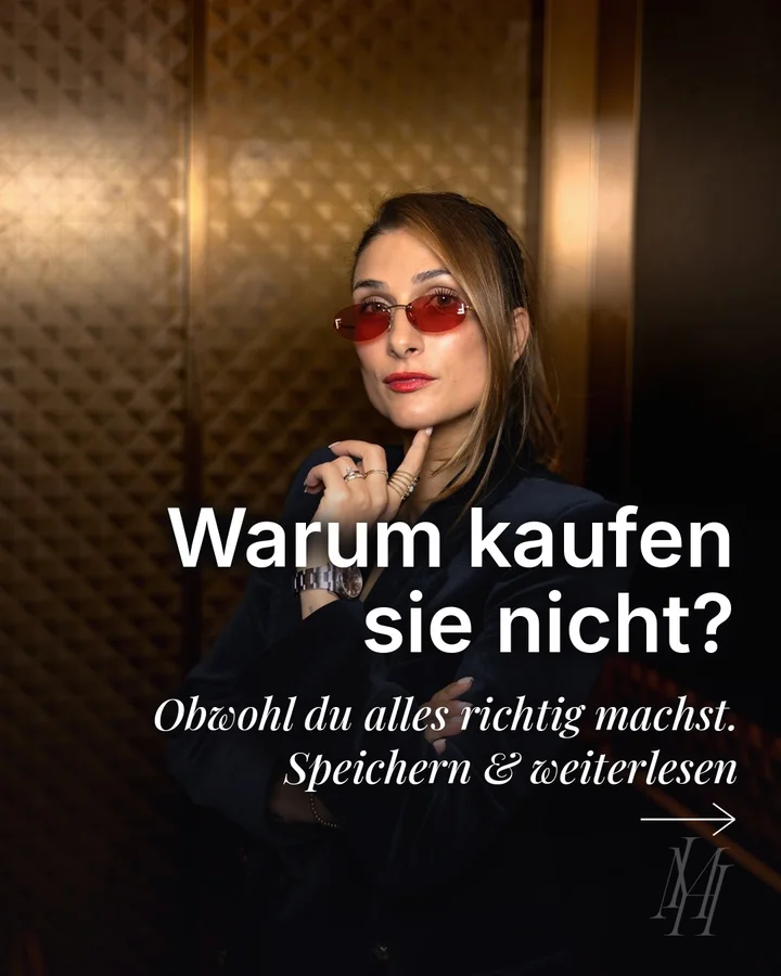 Carousel „Warum kaufen sie nicht?“
