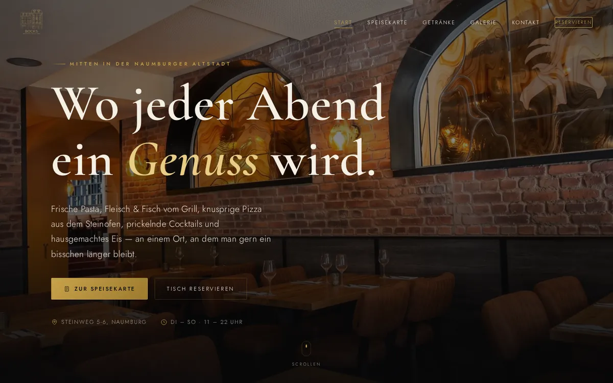 Website von Bocks Naumburg